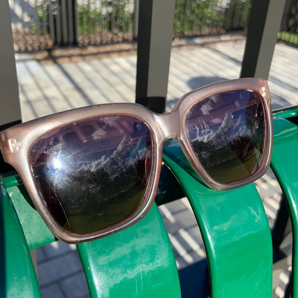 Joe’s Jeans Polarized Mauve Cappuccino Blush Tan Sunglasses!